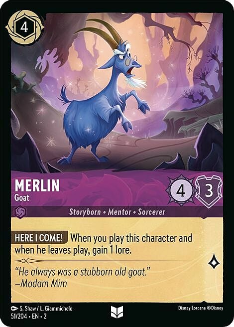 Merlin - Goat Frente