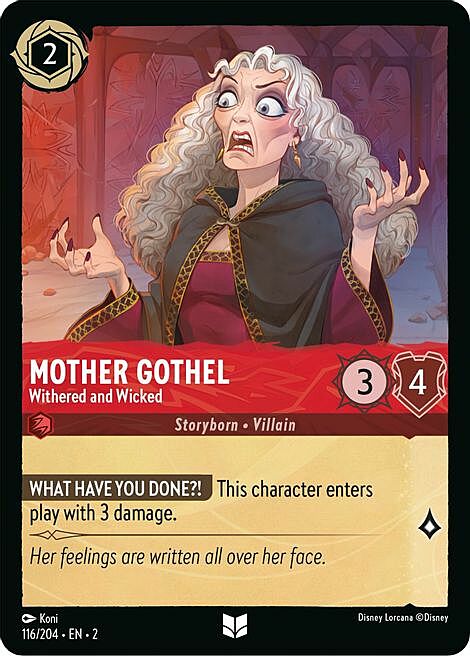 Mother Gothel - Withered and Wicked Frente