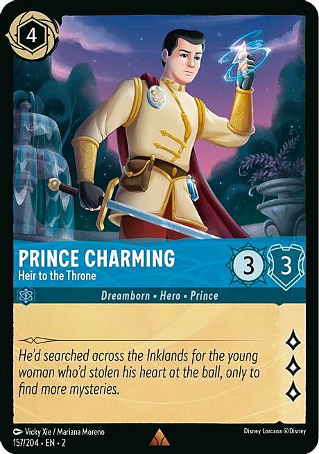 Prince Charming - Heir to the Throne Card Front