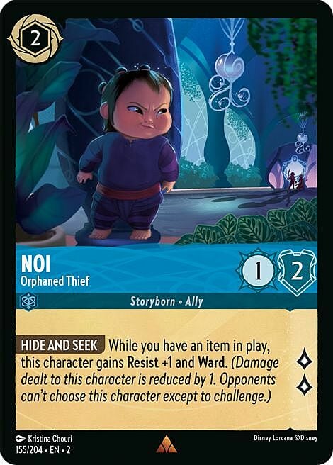 Noi - Orphaned Thief Card Front