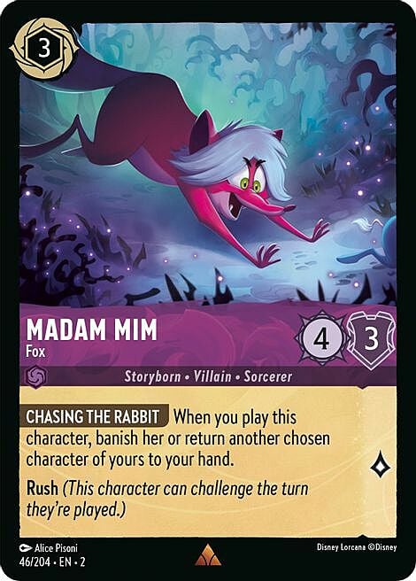 Madam Mim - Fox Frente