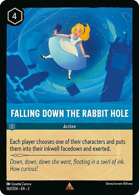 Falling Down the Rabbit Hole Frente