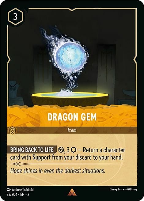 Dragon Gem Card Front