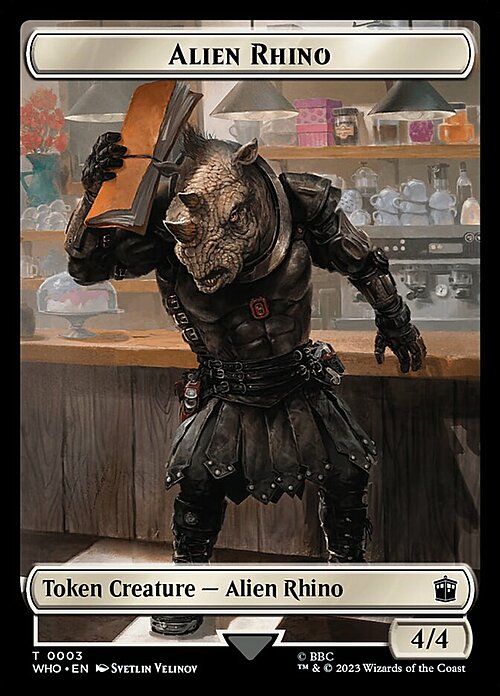 Alien Rhino // Mark of the Rani Card Front
