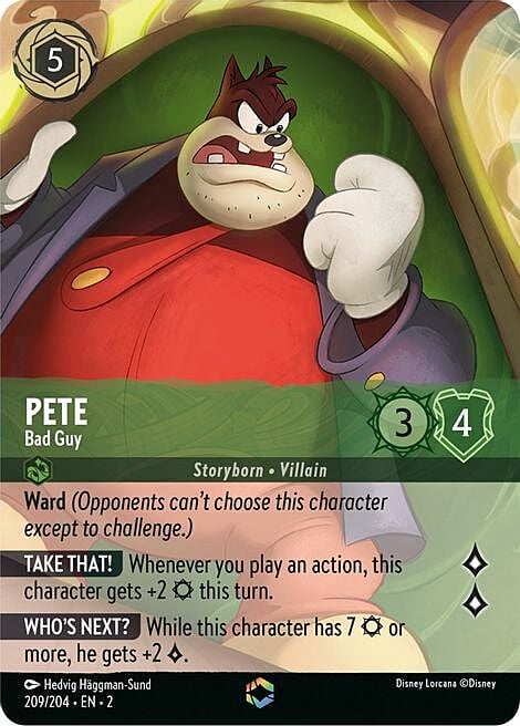 Pete - Bad Guy Card Front