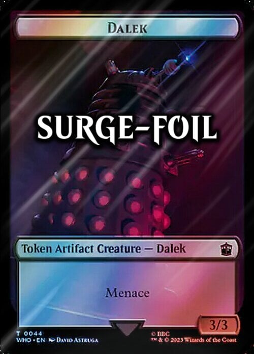 Dalek // Mark of the Rani Card Front