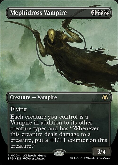 Vampiro di Mephidross Card Front