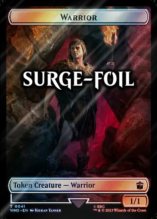 Warrior // Clue Card Front