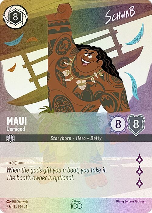 Maui - Demigod Card Front