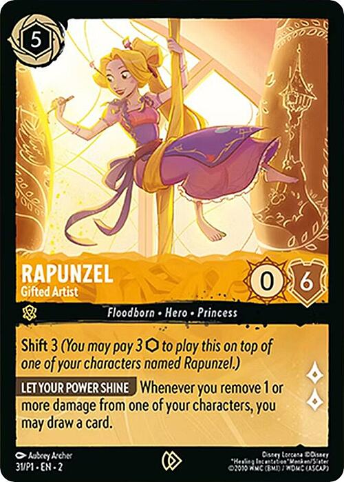 Rapunzel - Gifted Artist Frente