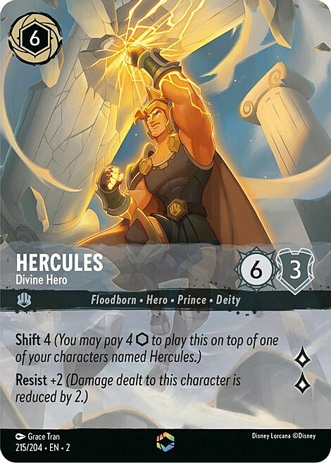 Hercules - Divine Hero Frente