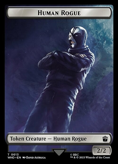 Human Rogue // Beast Card Front