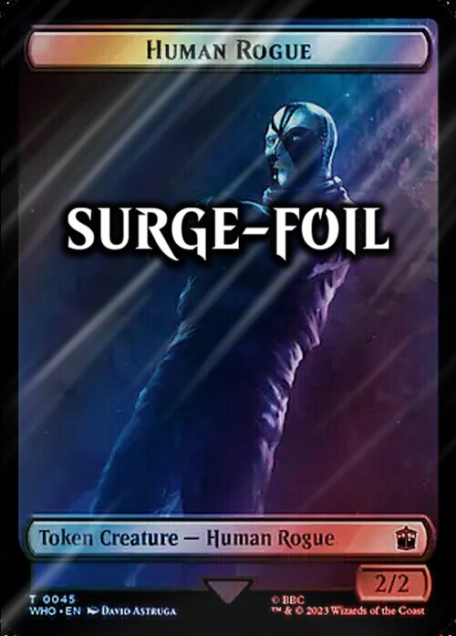 Human Rogue // Treasure Card Front