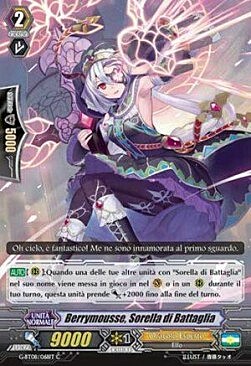 Battle Sister, Berrymousse Card Front