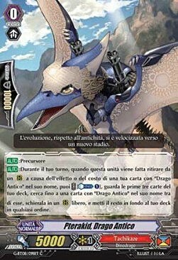 Ancient Dragon, Pterakid Card Front