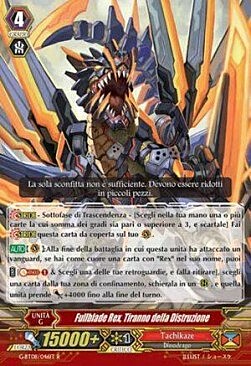 Destruction Tyrant, Fullblade Rex Card Front