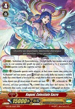 Holy Celestial, Raguel Card Front