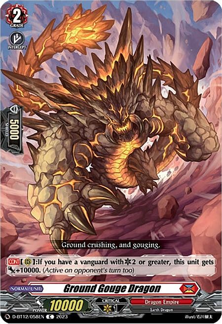 Ground Gouge Dragon Frente