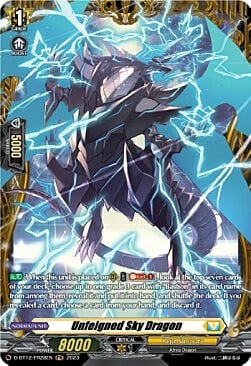 Unfeigned Sky Dragon Card Front