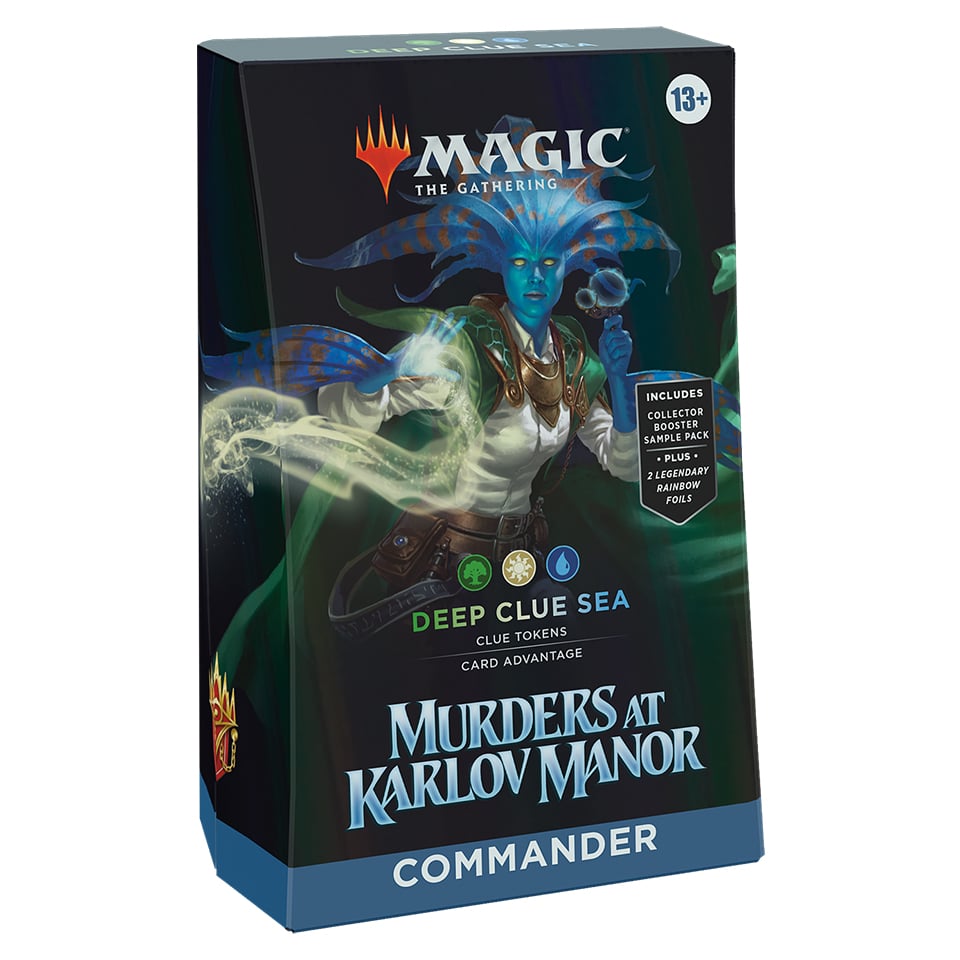 Commander: Asesinatos en la mansión Karlov: "Deep Clue Sea" Commander Deck