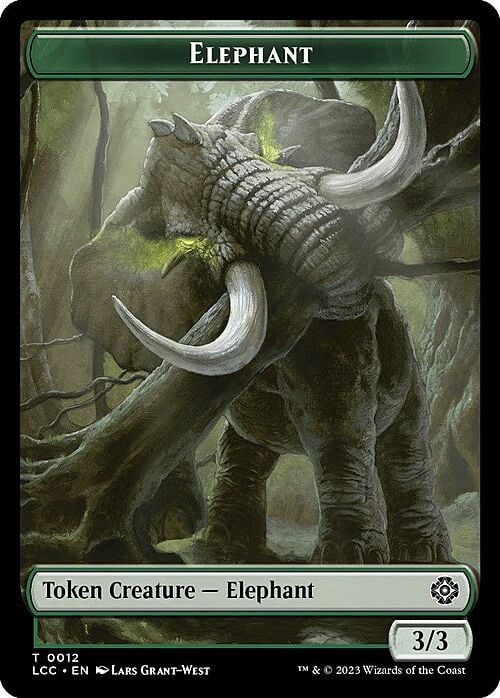 Elephant // Dinosaur Frente