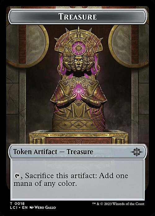 Merfolk // Treasure Card Front