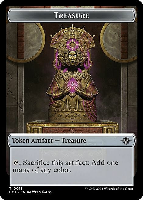 Treasure // Dinosaur Card Front