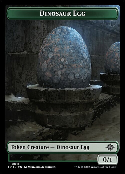 Dinosaur // Dinosaur Egg Frente