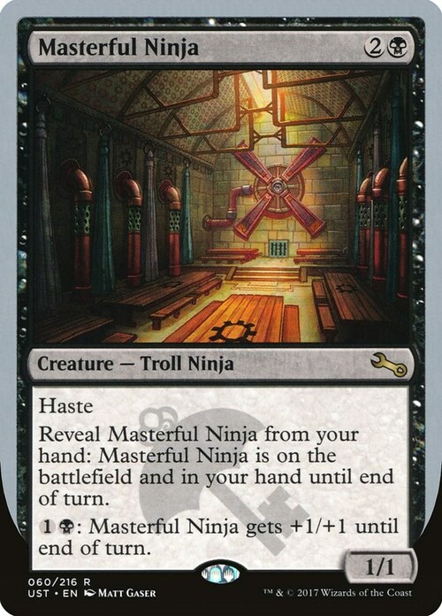 Masterful Ninja Card Front