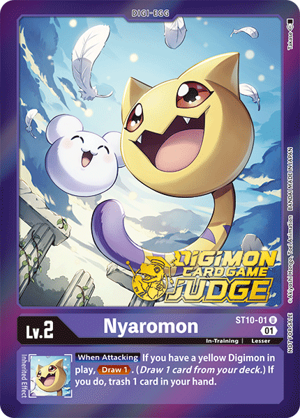 Nyaromon Card Front