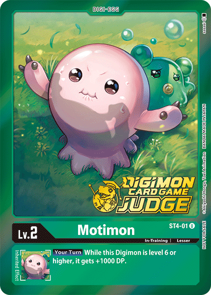 Motimon Card Front