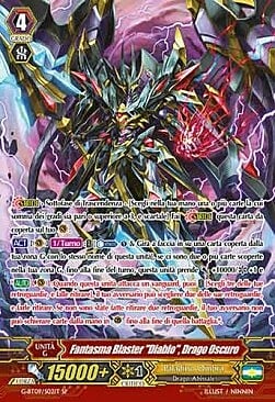 Dark Dragon, Phantom Blaster "Diablo" Card Front