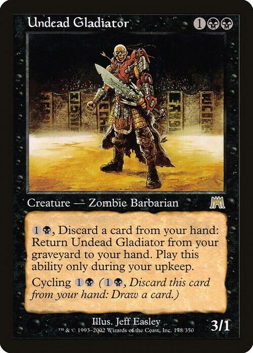 Gladiatore Non Morto Card Front