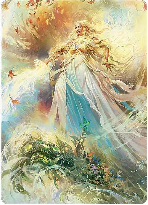 Art Series: Galadriel, Light of Valinor Card Front