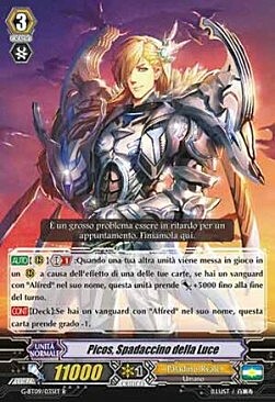 Swordsman of Light, Picos Card Front