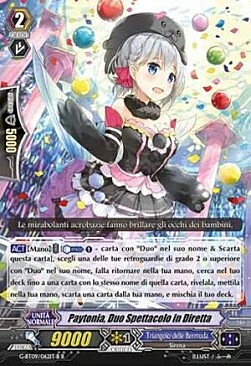 Duo Stream Showtime, Paytonia [G Format] Card Front