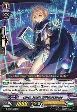 Sage of Innovation, Libron [G Format] Card Front