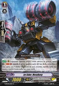 Metalborg, Jet Sider Card Front