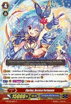 Lucky Rise, Elprina [G Format] Card Front