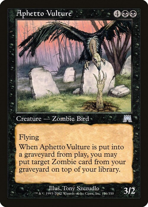 Avvoltoio di Aphetto Card Front