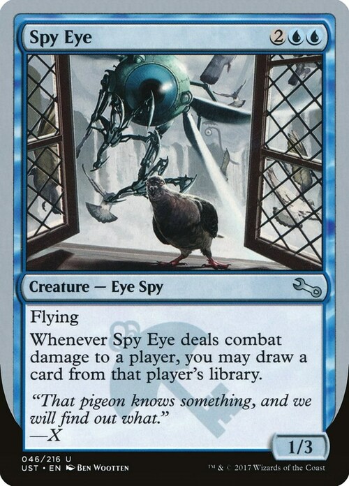 Spy Eye Card Front