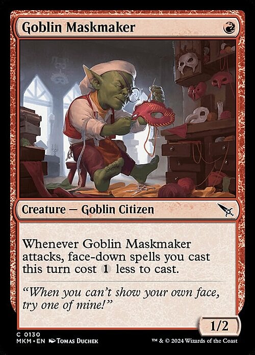 Goblin Mascheraio Card Front