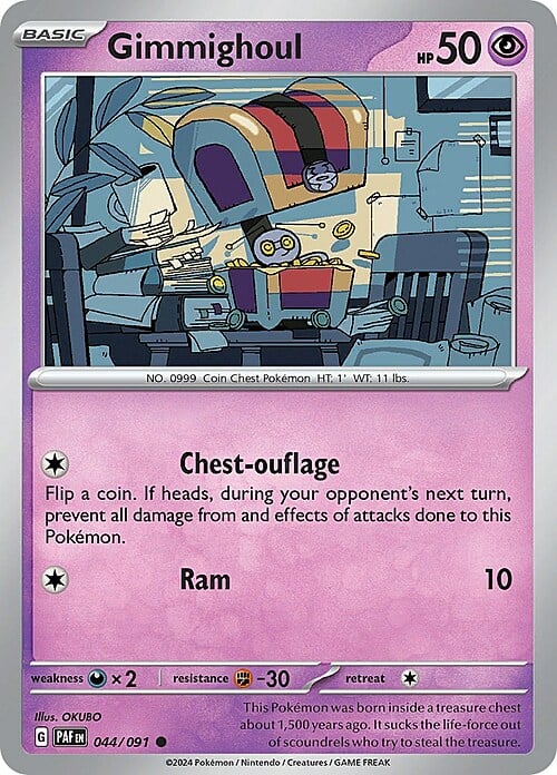 Gimmighoul Card Front