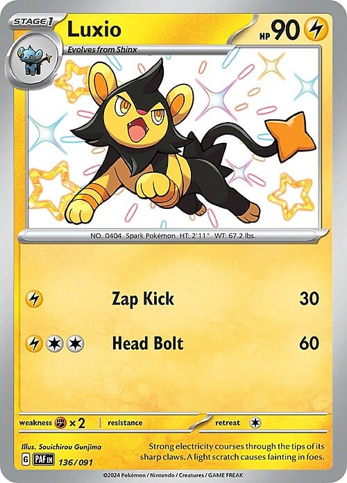 Luxio Card Front