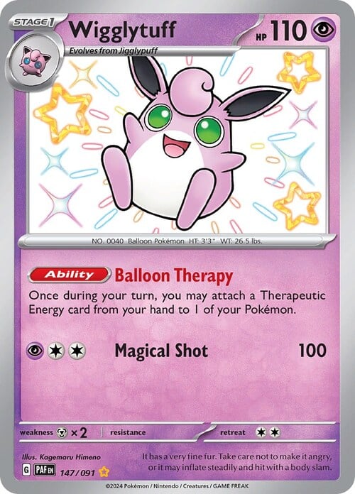 Wigglytuff Card Front