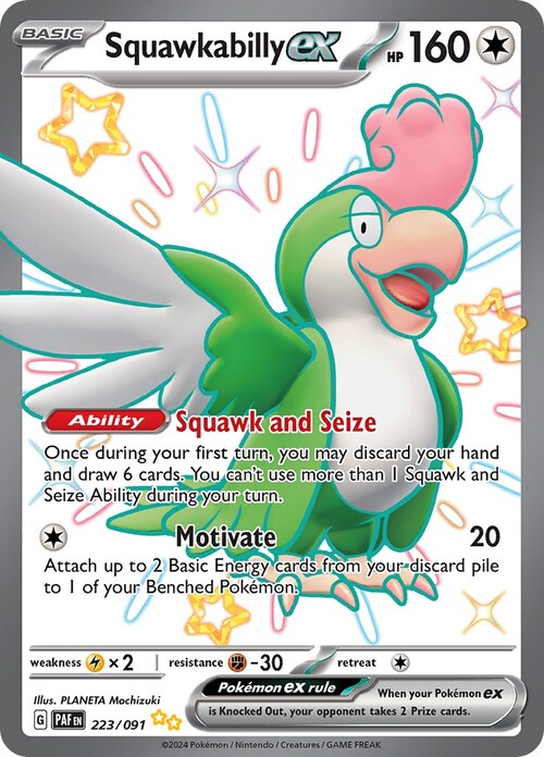 Squawkabilly ex Card Front