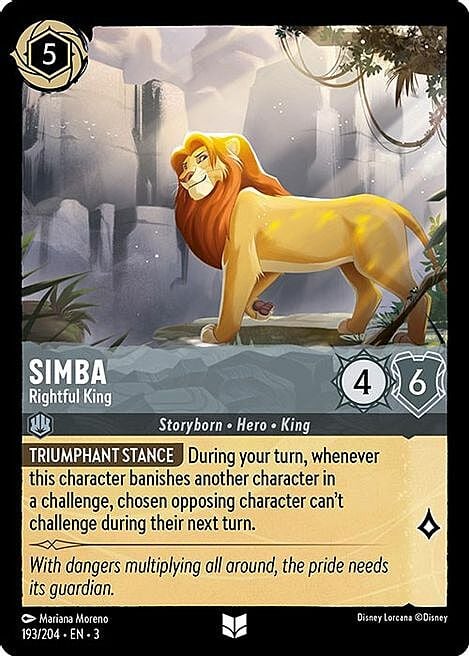 Simba - Sovrano Legittimo Card Front