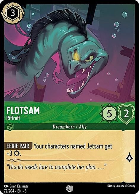 Flotsam - Riffraff Card Front