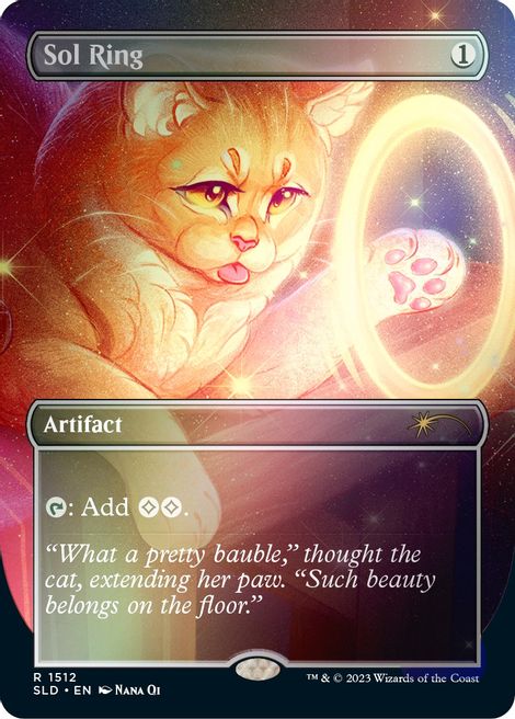 SLD] raining cats and dog sol ring revealed : r/magicTCG - マジック：ザ・ギャザリング