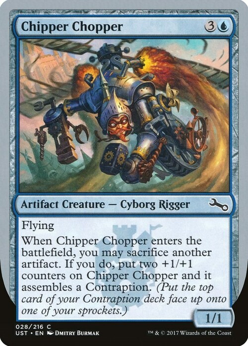 Chipper Chopper Card Front
